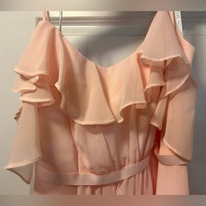 Pink Bridesmaid Dress